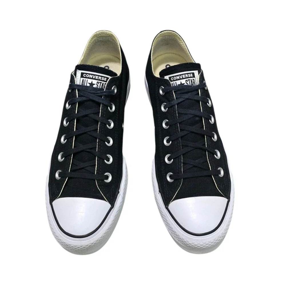 Converse Chuck Taylor All Star Lift Platform Sneakers Womens Size 9 Black Shoes